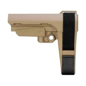 SBA3 Pistol Stabilizing Brace, 5-Position, FDE