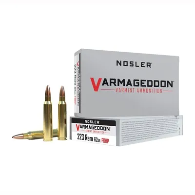 Varmageddon FBHP 223 Remington 62gr Flat Base Hollow Point 20/Box