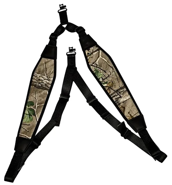 GrovTec Balance Point Padded Sling w/ Swivels, Realtree Xtra Green