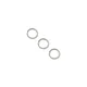 KAK AR-15 Bolt Head GAS Rings-Pack of 3