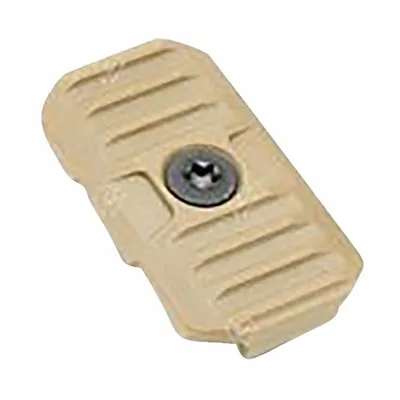 AR-15 M-LOK Cable Management Rail Covers Short FDE 2pk