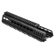 VISM KeyMod Triangle Handguard for AR-15 Black Mid Length