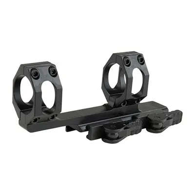 Recon Quick Detach Scope Mounts - 30mm 0 MOA 2" Cantilever Mount, Black