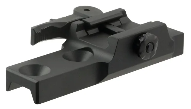 Pulsar AR-15 Aluminum 1-Piece Quick Detach Picatinny Style Locking Optic Mount, Matte Black