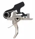 Rise Armament OPMOD HEX-C 2-Stage Trigger Curved 4.5 lb Black/Silver
