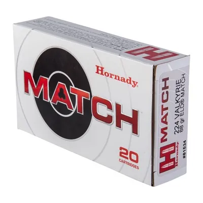224 Valkyrie 88gr ELD Match 200/Case