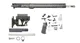 Luth-AR Bull Rifle Kit Minus Lower Receiver w/ Collapsible Stock .223 27in 18in Bull Rifle 1x9 1/2x28 Picatinny KeyMod A2 Flash Hider Anodized