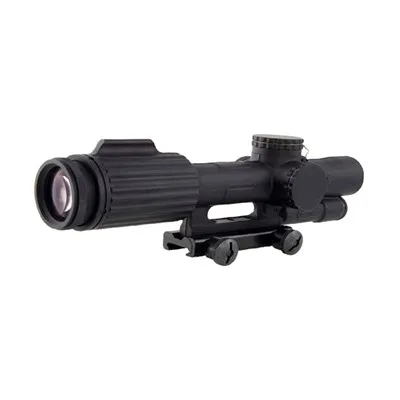 VCOG FFP Illuminated 1-6x24mm Red Segmented Circle Crosshair 223/77gr Ret Black