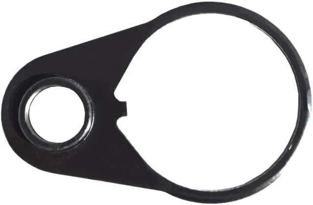 Kexuan 223/5.56/.308 Buffer Tube Receiver End Plate w/Sling Swivel Attachment Hole Black