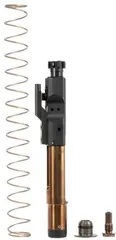 Q Honey Badger Upgrade Kit Two-Piece BCG Updated Buffer Spring Spring Plate End Cap Screw Heat Treat Gold/Black