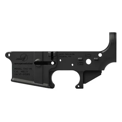 Tacoma Heritage Stripped Lower For AR-15 Black