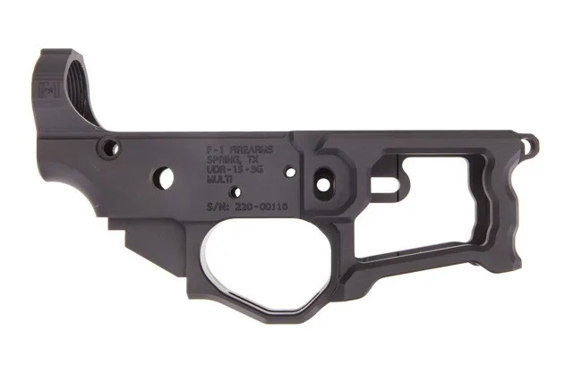 F-1 Firearms UDR-15 3G Style 2 Stripped Universal Billet Lower Receiver