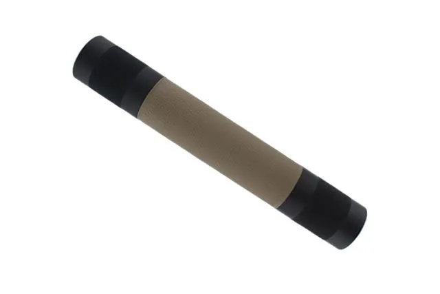 Hogue AR-15/M-16 Free Float Forend with Desert Tan Rubber Gripping Area