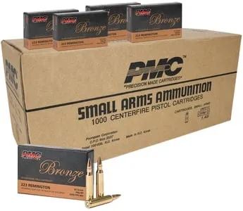 PMC Ammo .223 55gr FMJ 1000rd