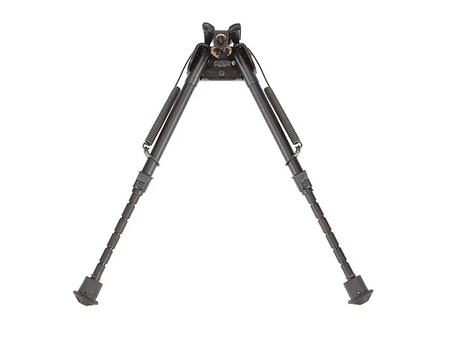 Harris Bipod S-LM 9"-13" Inch With Swivel Notched Folding Telescoping Legs