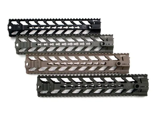 Fortis REV Free Floating Rail System - 12 Black