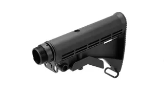AIM Sports Inc M4 Style 6 Pos Collapsible Stock - Mil-Spec Black Medium