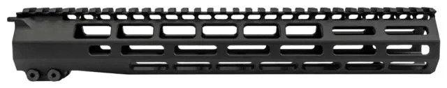 Grey Ghost Precision M-LOK Handguard AR-15 12.625 inch Aluminum 0.7 lb Type III Class 2 Hard Coat Anodized Finish True Black