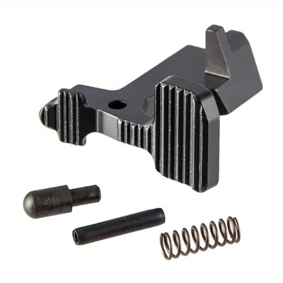 AR-15 ABC/R V3 Bolt Catch Forward Bias Serrated Black