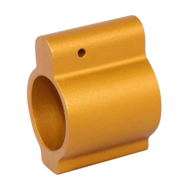 Guntec USA AR-15 Aluminum Low Profile .750 Gas Block Anodized Orange