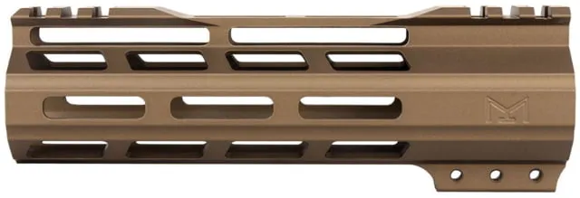 ABC RIFLE COMPANY Super Slim Free Float Hybrid Top Cut AR-15 M-LOK Handguard 7in Cerakote Bronze