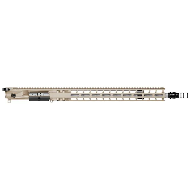 Radian Weapons Model 1 AR-15 6mm ARC 18 inch M-LOK Upper Receiver Fluted Rifle Length 1-7 Twist 5/8x24 Dead Air Keymo Flash Hider Cerakote Flat Dark