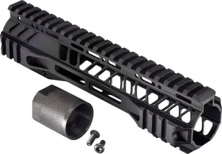 TRYBE Defense AR-15 M-LOK Lightweight Quad Handguard w/ Full Rail 9in Black