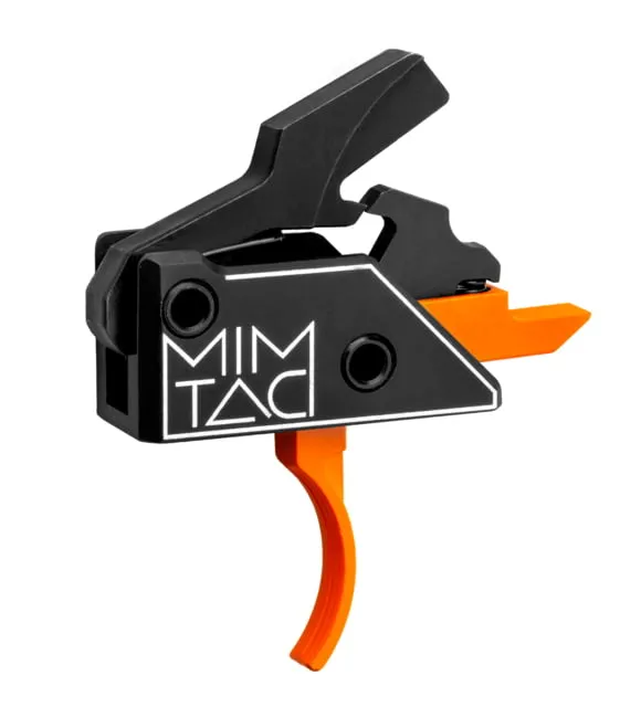 Mimtac Drastic AR-15 Drop-in Trigger Curved Orange