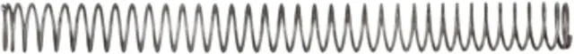 ZRODelta Mil-Spec Carbine Buffer Spring Music Wire Black Small