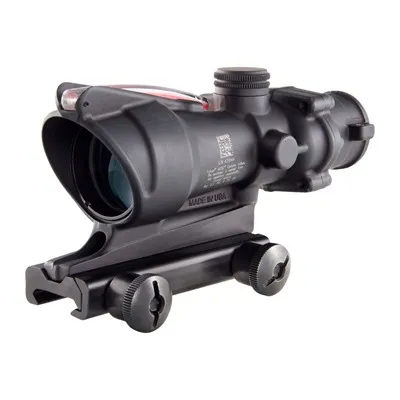 ACOG BAC 6.8 SPC 4x32mm Fixed Red Horseshoe/Dot W/Ta51 Black
