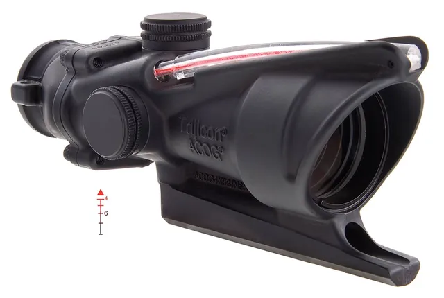 Trijicon ACOG 4x32mm Dual Illuminated Red 5.56/.223 BDC Triangle Rifle Scope