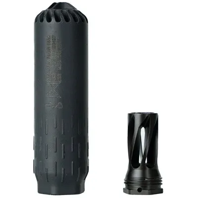 Flow 556k Multi-Cal QD Rifle Suppressor W/Flash Hider Black