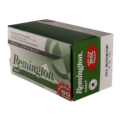 UMC FMJ 223 Remington 55gr Full Metal Jacket 50/Box