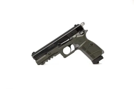 Recover Tactical Grip And Rail System For The Hi Power - Green