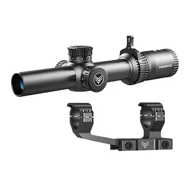 Illuminated Tomahawk LPVO 1-6x24mm SFP Ill Guerrilla Dot BDC BLK W/Mount