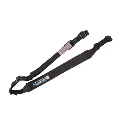 Padded Vickers Combat Sling W/Plastic Adjusters Black
