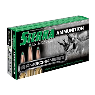Gamechanger 6.5mm Creedmoor 130gr Tipped Gameking 20/Box