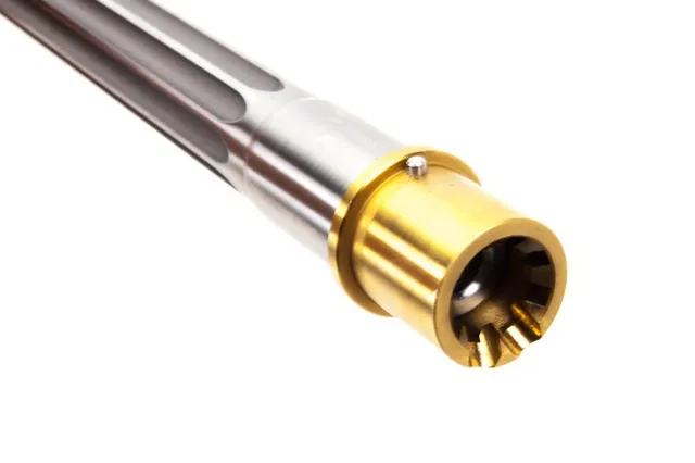 Rainier Arms Ultramatch MOD2 6.5 Grendel Rifle .800 Gas Block TiN Extension- 18 Polished