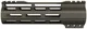 ABC RIFLE COMPANY Super Slim Free Float Hybrid Top Cut AR-15 M-LOK Handguard 7in Cerakote Olive Drab Green