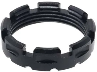 Fortis Manufacturing Standard Castle Nut Black
