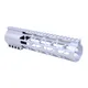 Guntec USA 9in .308 Caliber AIR-LOK Series M-LOK Compression Free Floating Handguard With Monolithic Top Rail Anodized Clear