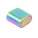 Guntec USA AR-15 Extended Mag Button Matte Rainbow PVD Coated