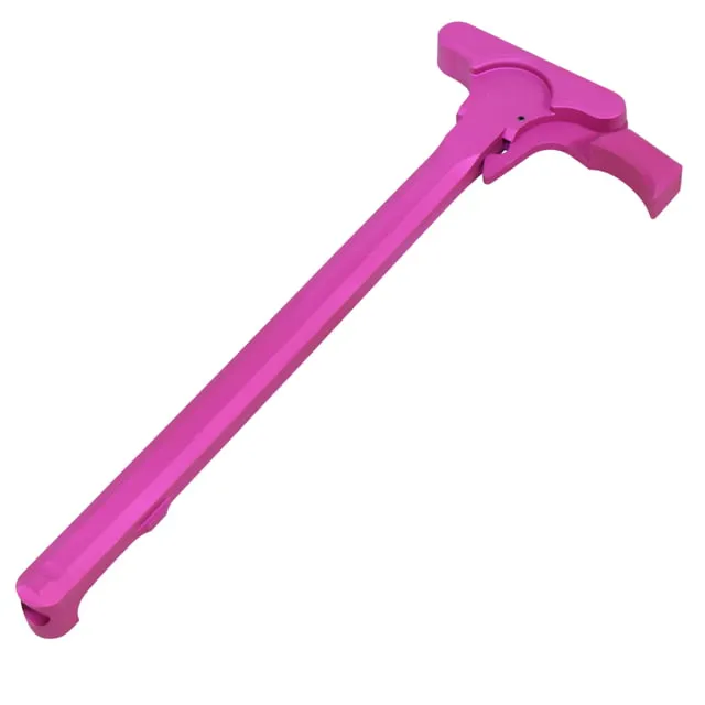 Guntec USA AR-15 Charging Handle w/ Gen 5 Latch Anodized Pink