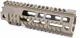 AT3 Tactical Pro Series Free Float Quad Rail AR15 Handguards 7in Carbine Length FDE