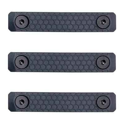 Slate Grip M-LOK Panels 2-Slot Slate Grey 3-Pack
