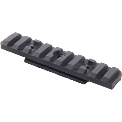 Direct Thread Modular Rail Picatinny Aluminum Black 4"