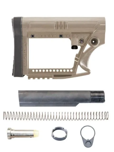 Luth-AR MBA-4 Stock Assy. with Commerical .223 Kit FDE