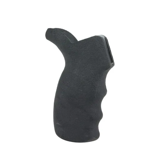 Pachmayr Rear Grip w/ Finger Grooves for AR-15 Rifle, Black/Gray