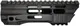 JE Machine Tech M-LOK Free Float Slant Cut Quad Rail Handguard 7in No Anti-Rotation Tabs Black