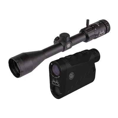 3-12x44mm SFP BDC Reticle BLK & Buckmaster 1500 LRF Combo